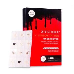 ZitSticka x JonBoy Tattoo Undercover Hydrocolloid Patches